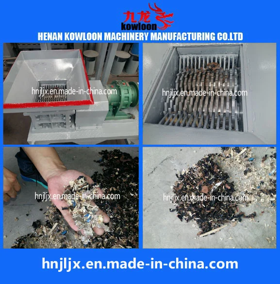 Dual Shaft Shredders Industrial Plastics Pipe Profile Industrial Shredder Machine