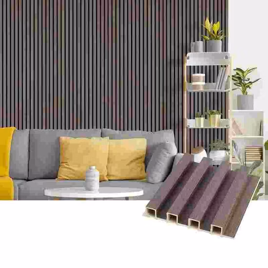 목제 PVC 합성 그릴 벽면 천장 160*24mm WPC 벽면